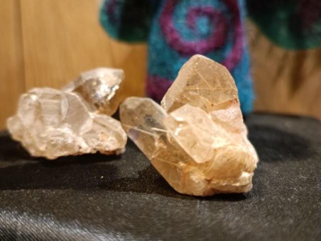 Quartz rutilé